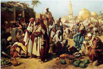 unknow artist Arab or Arabic people and life. Orientalism oil paintings  382 oil painting image